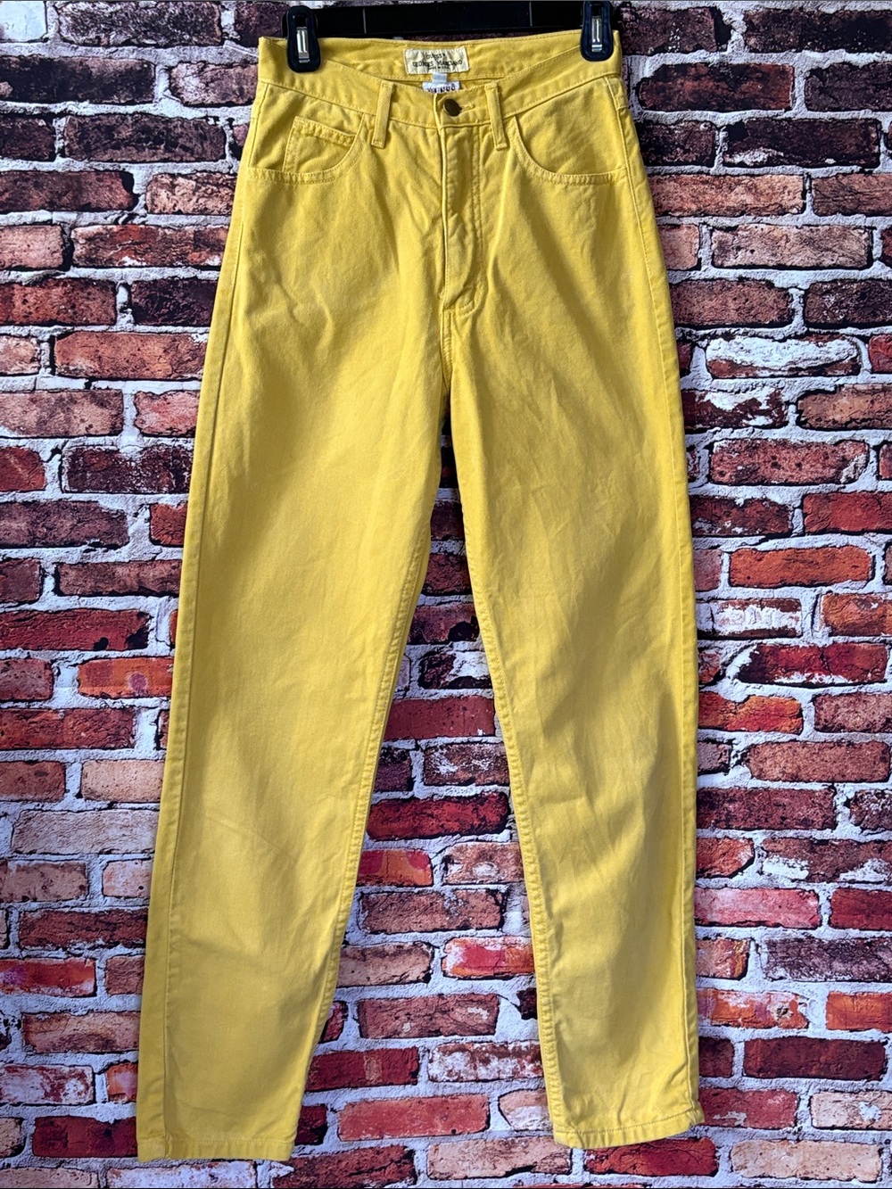 Vintage Guess by George Marciano Women’s Mustard Yellow Chinos Jeans Size 28